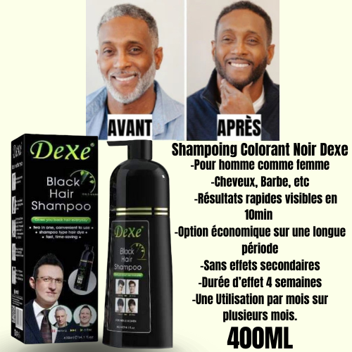 Shampoing Colorant Noir Dexe